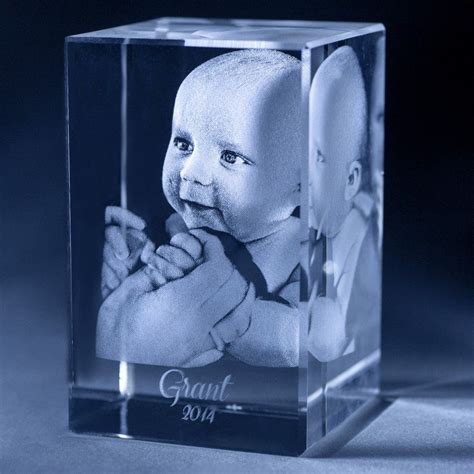 SOLID CRYSTALS - 3d Crystal Photo - Personalised Engraved Glass Blocks, Gifts,Trophies